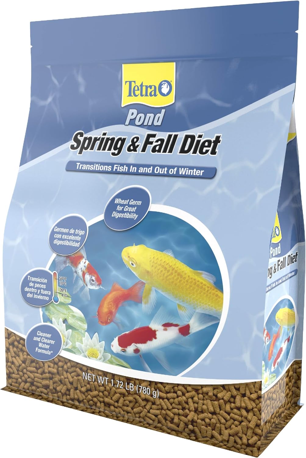 Tetra Pond Spring & Fall Soft Stick Pond Fish Food, 3.08 lbs