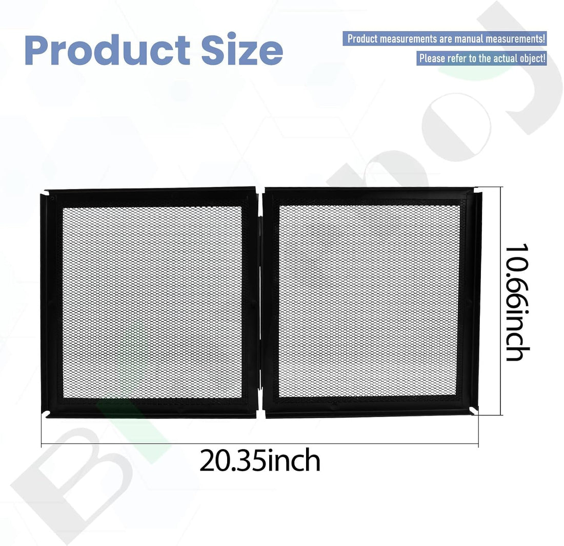 Braveboy 10-Gallon Screen Cover for Hinged Door, for 15 High