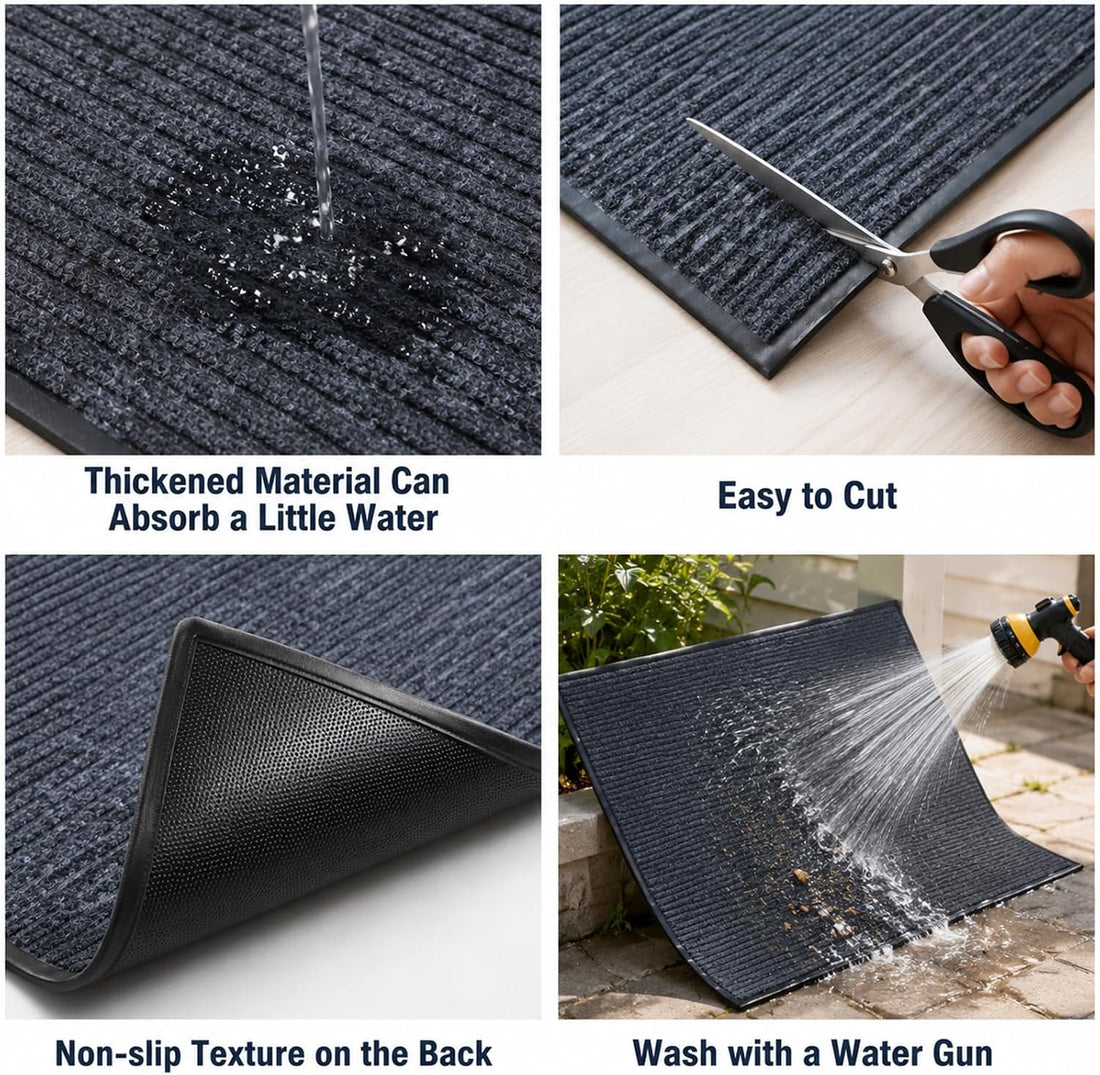 46" X 60" Mat for Under Dog Crate, Waterproof Dog Crate Mat