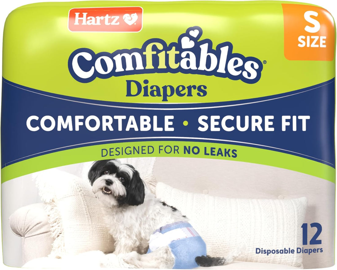 Hartz Disposable Dog Diapers, Size S 36 count
