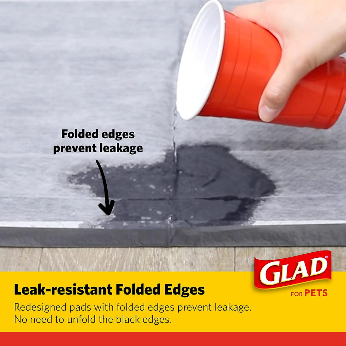 Glad for Pets Black Charcoal Puppy Pads