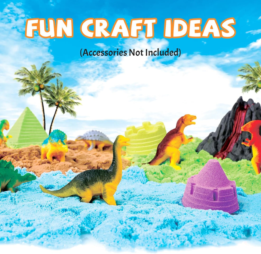 NiToy FlexiSand 11lbs Toy Sand Self-Sticking Non-Toxic Moldable