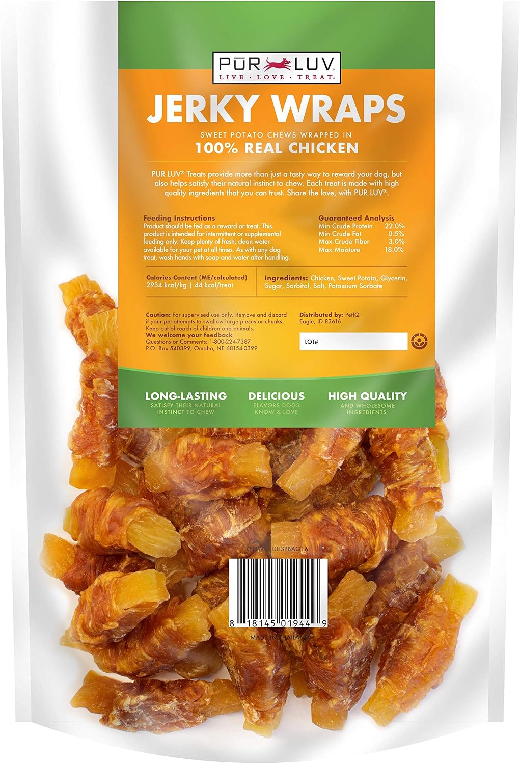 Pur Luv Chicken Dog Treats