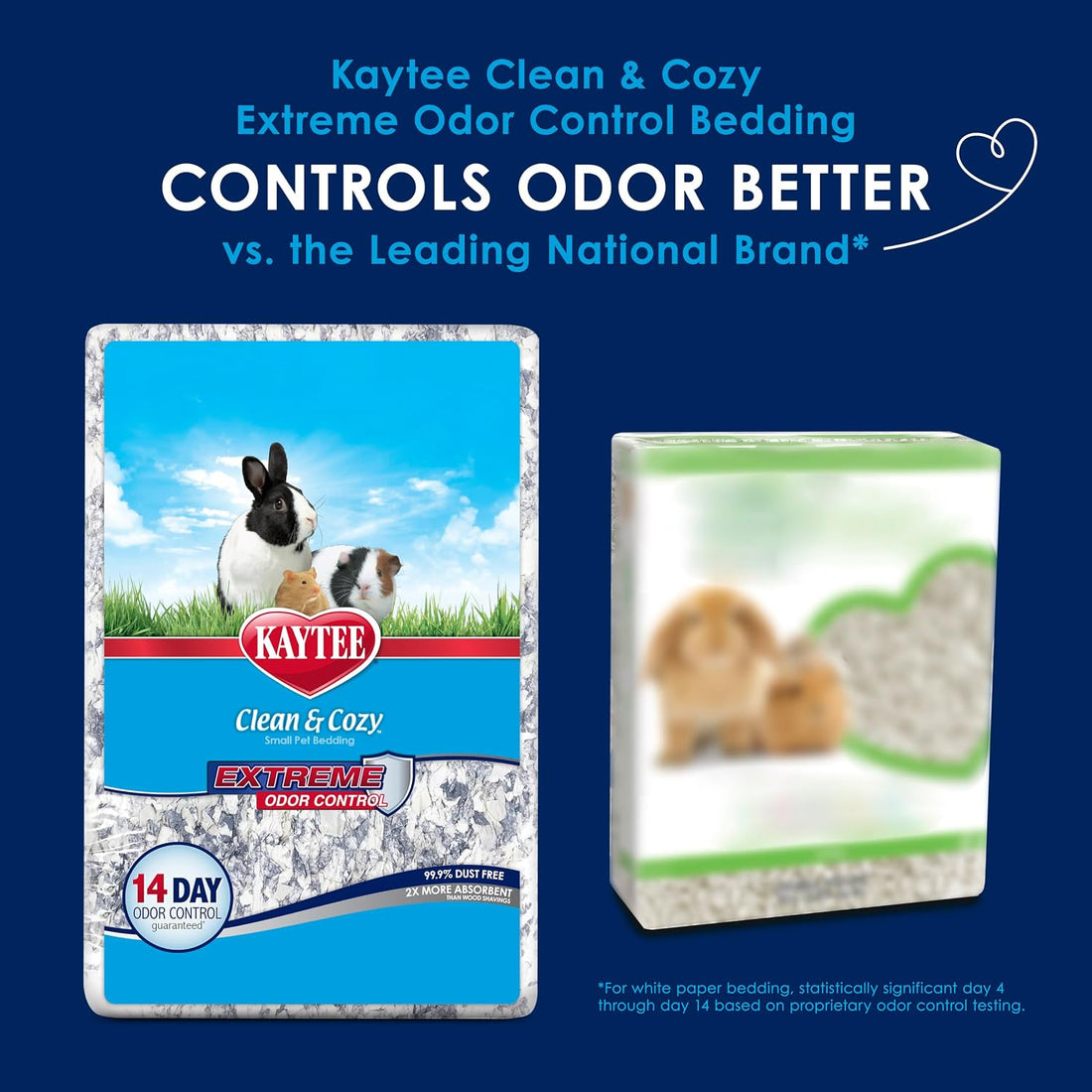 Kaytee Clean & Cozy Extreme Odor Control Hamster Bedding, 40 Liters