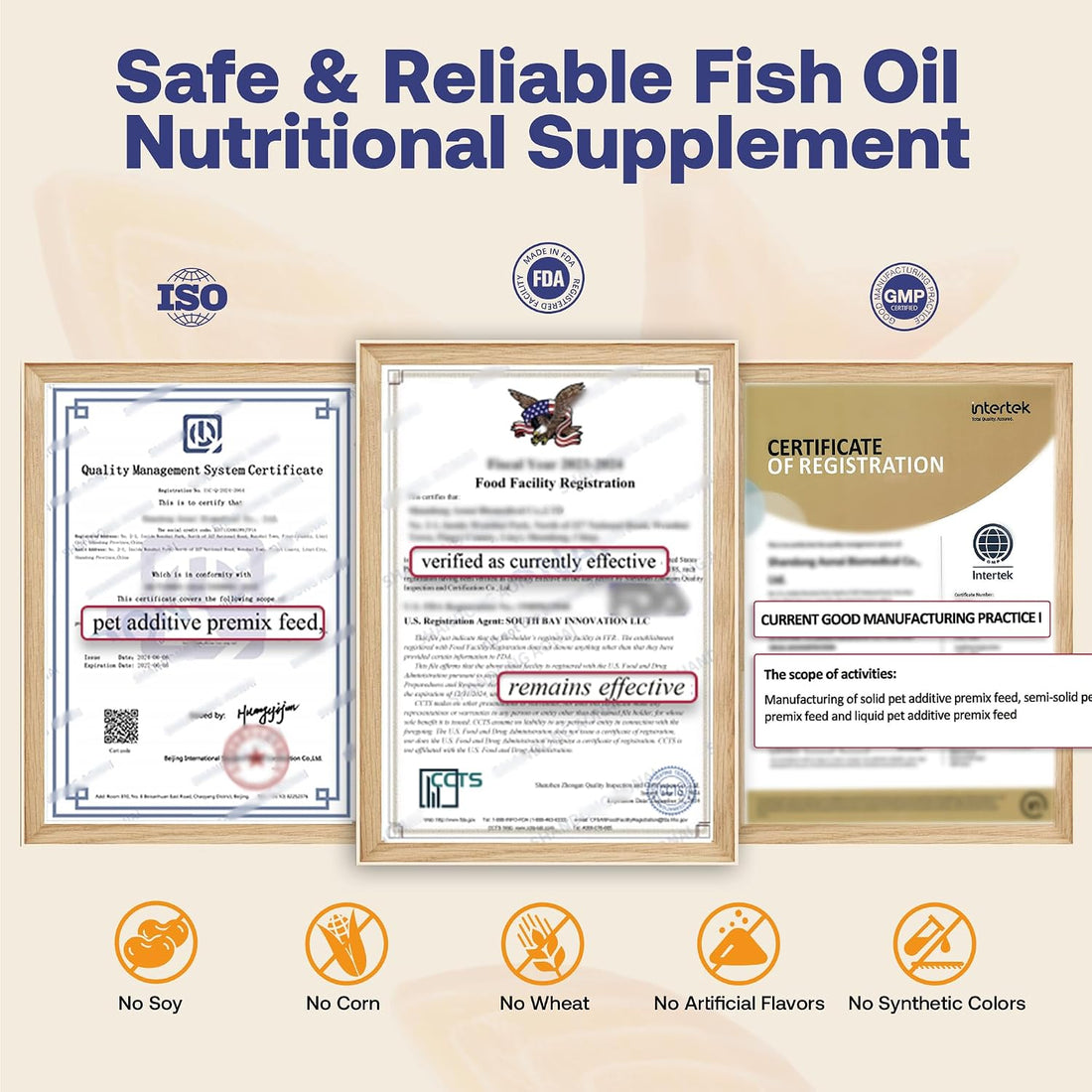 Wild Alaskan Salmon Oil for Dogs & Cats
