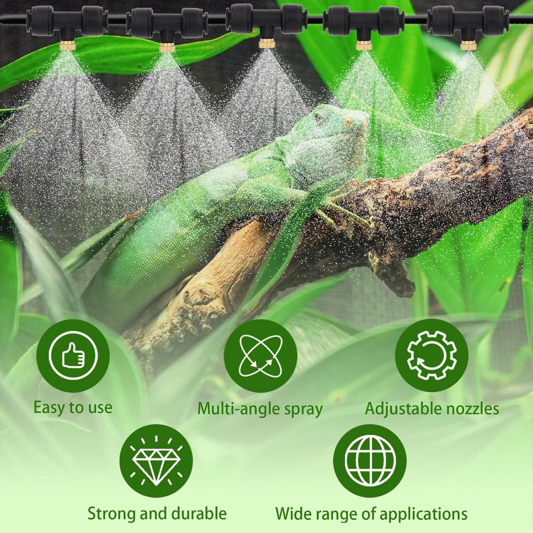 Reptile Terrariums Misting Accessories kit