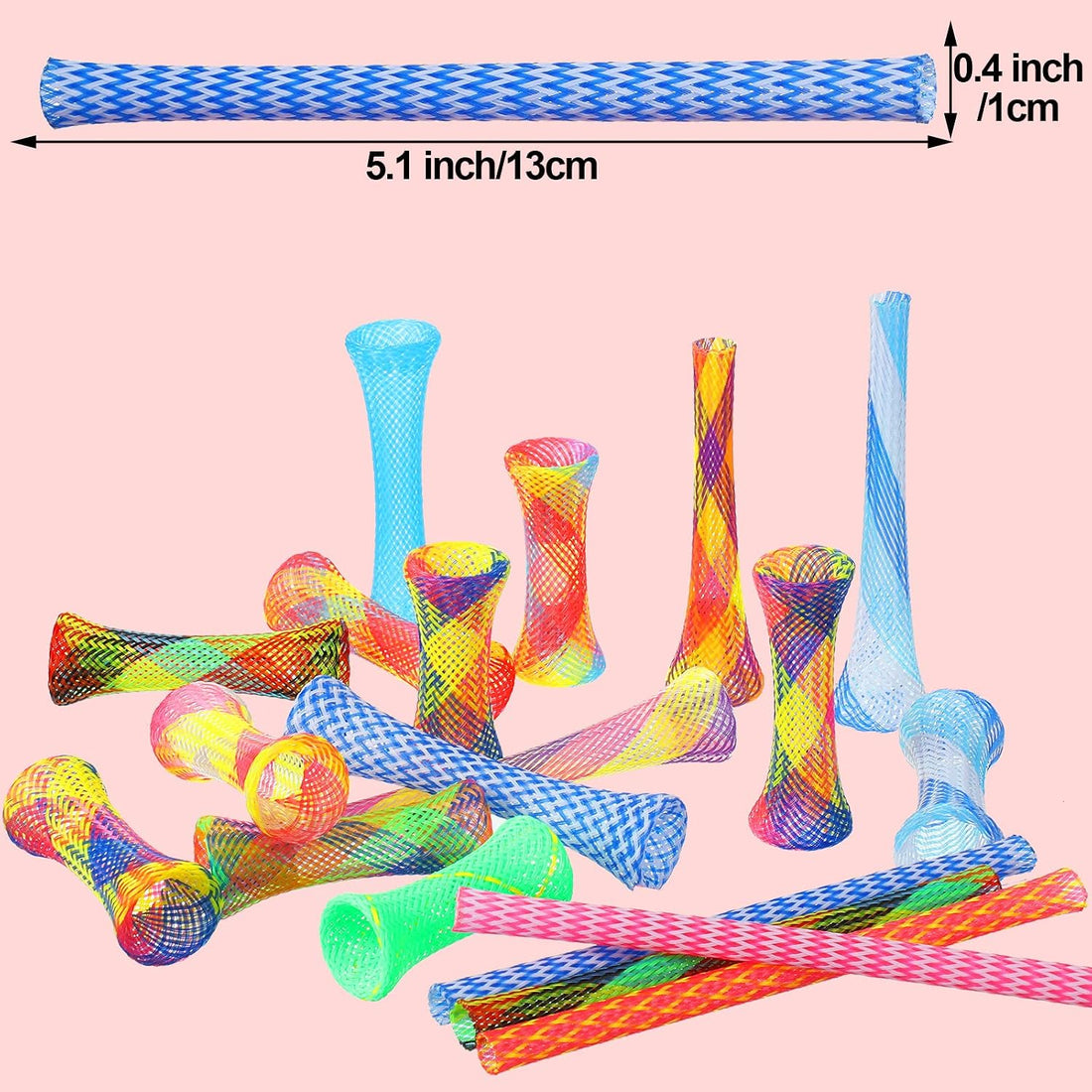 Leitee 60 Pcs Cat Spring Toys Kitten Tubes Indoor Interactive Chinese