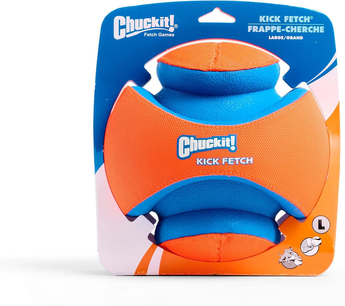 Chuckit! Kick Fetch Ball Dog Toy - Floats in Water