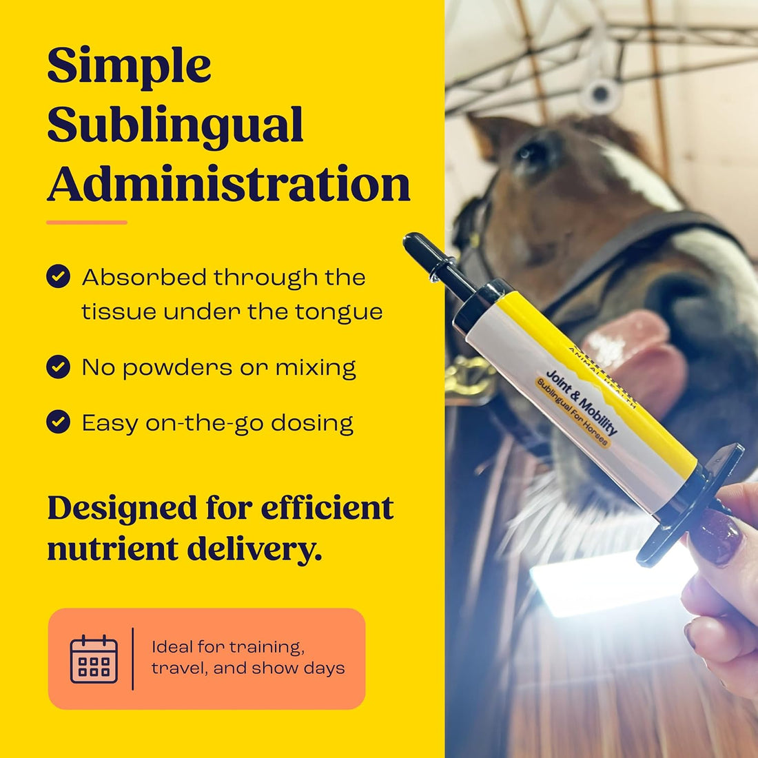 Joint & Mobility Sublingual for Horses, 4pk