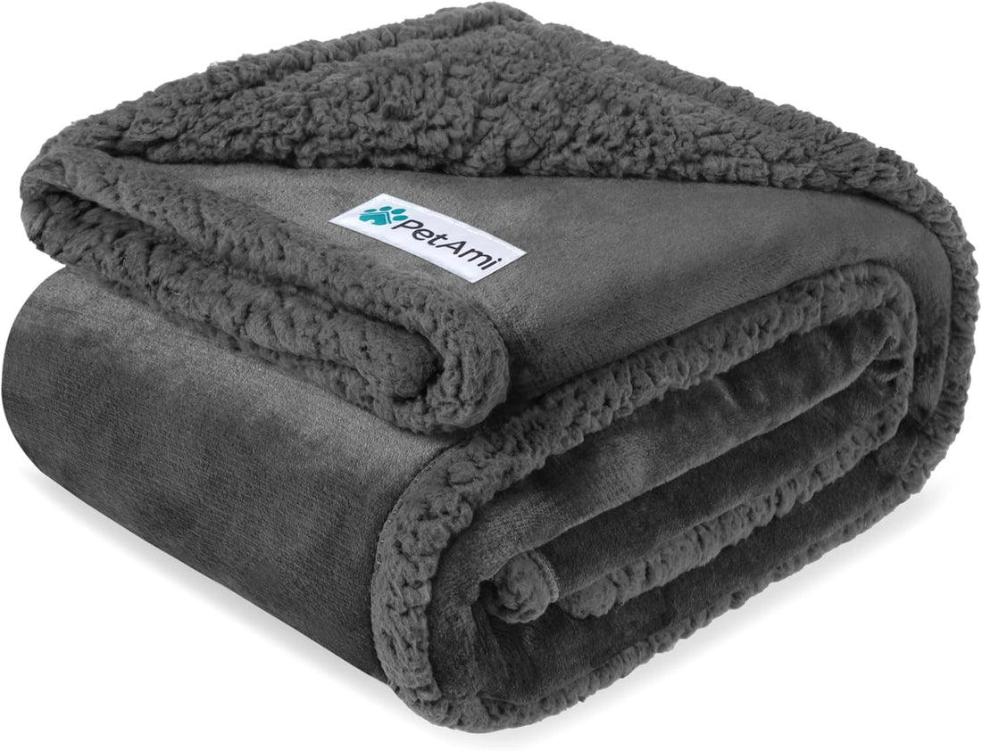 PetAmi Waterproof Dog Blanket for Couch, Extra Large 80x60