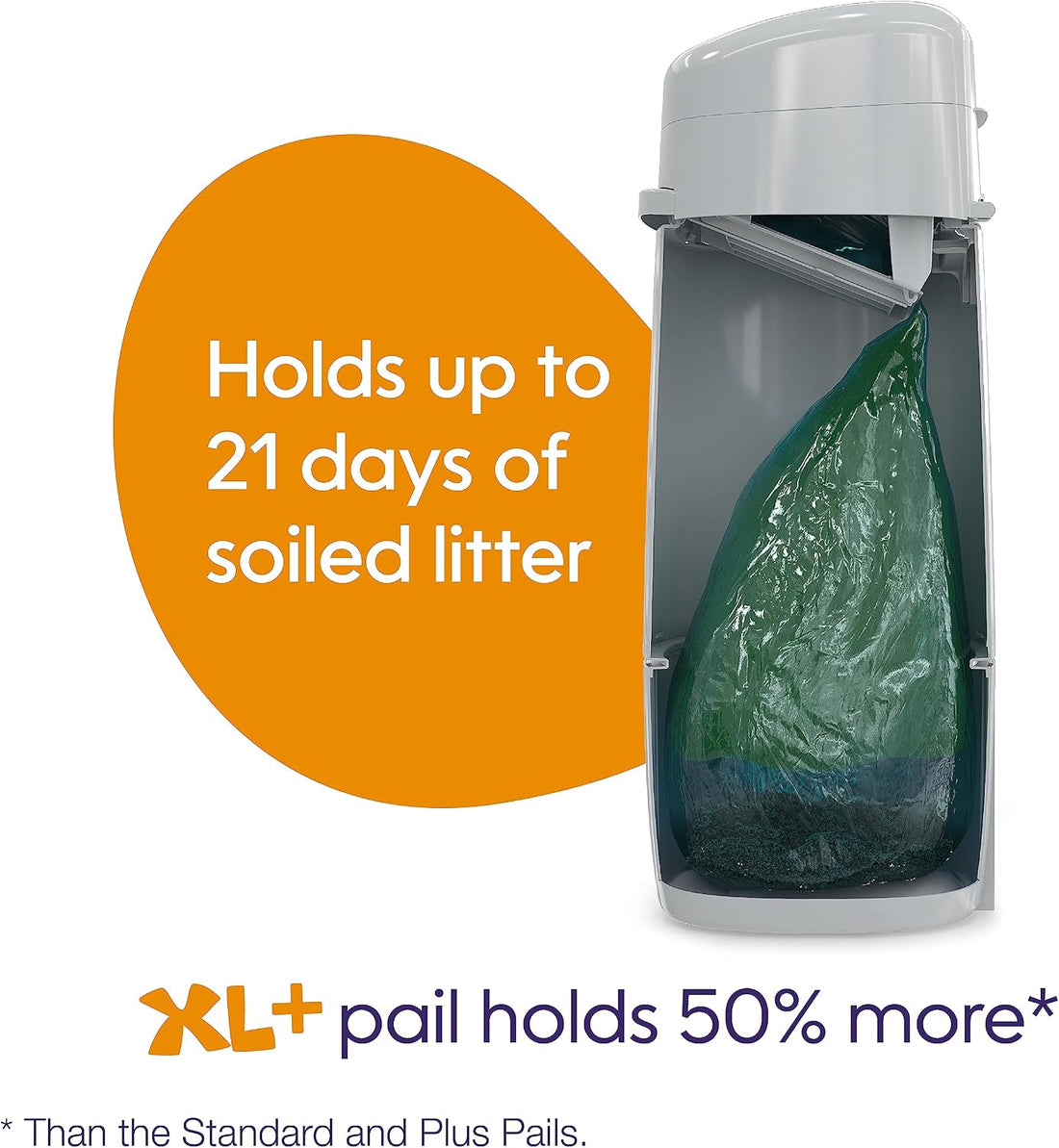Litter Genie XL+ Pail with 24 ft Jumbo Refill