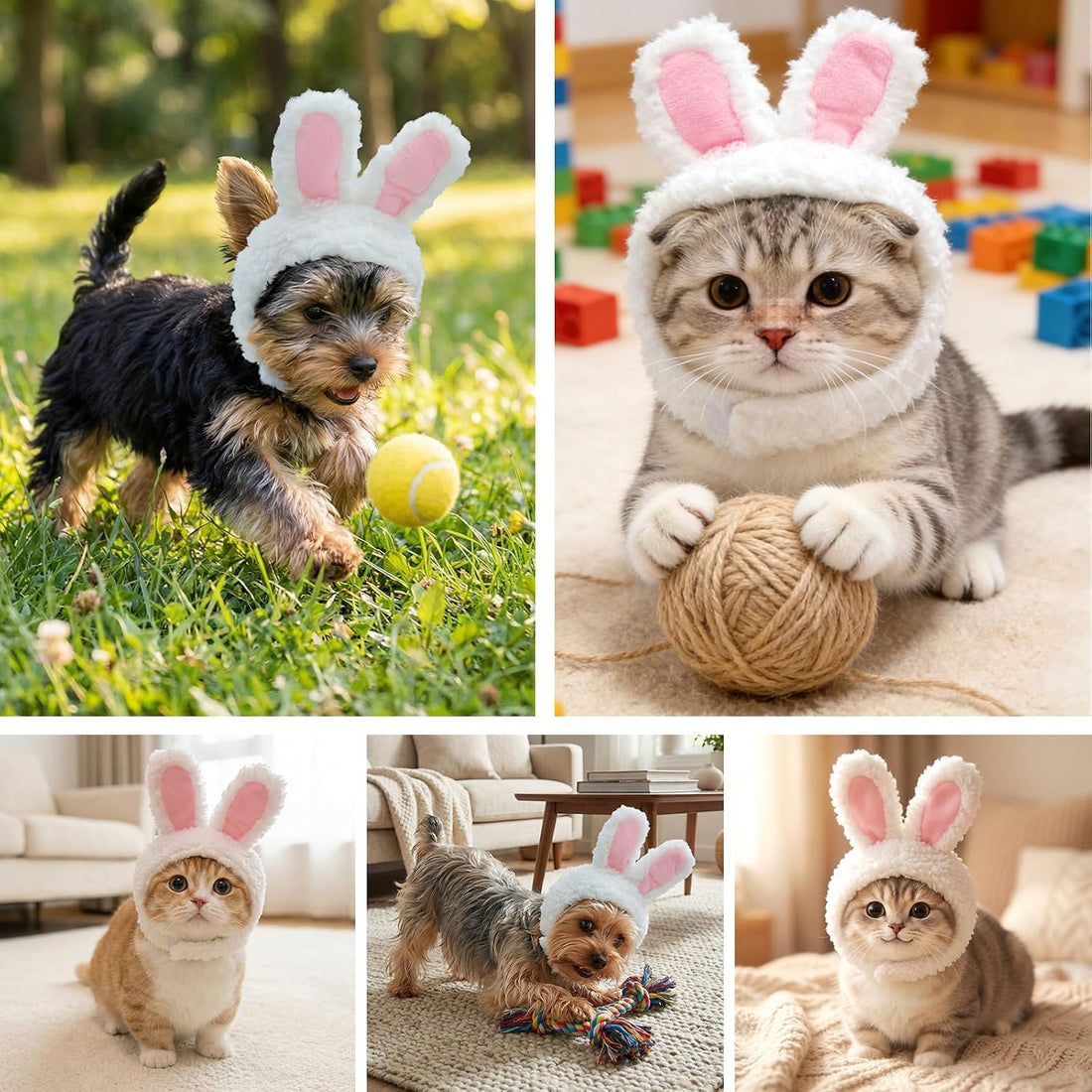 Cat Bunny Rabbit Ears Hat Costumes