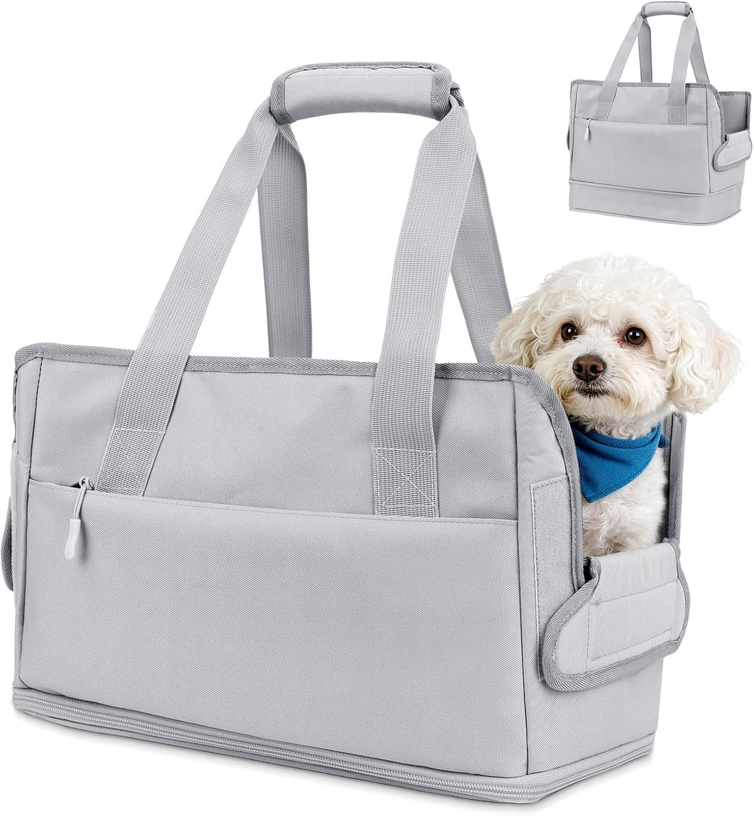 Dog Purse Carrier for Small Dogs Under 10 lbs Soft Sided Pad