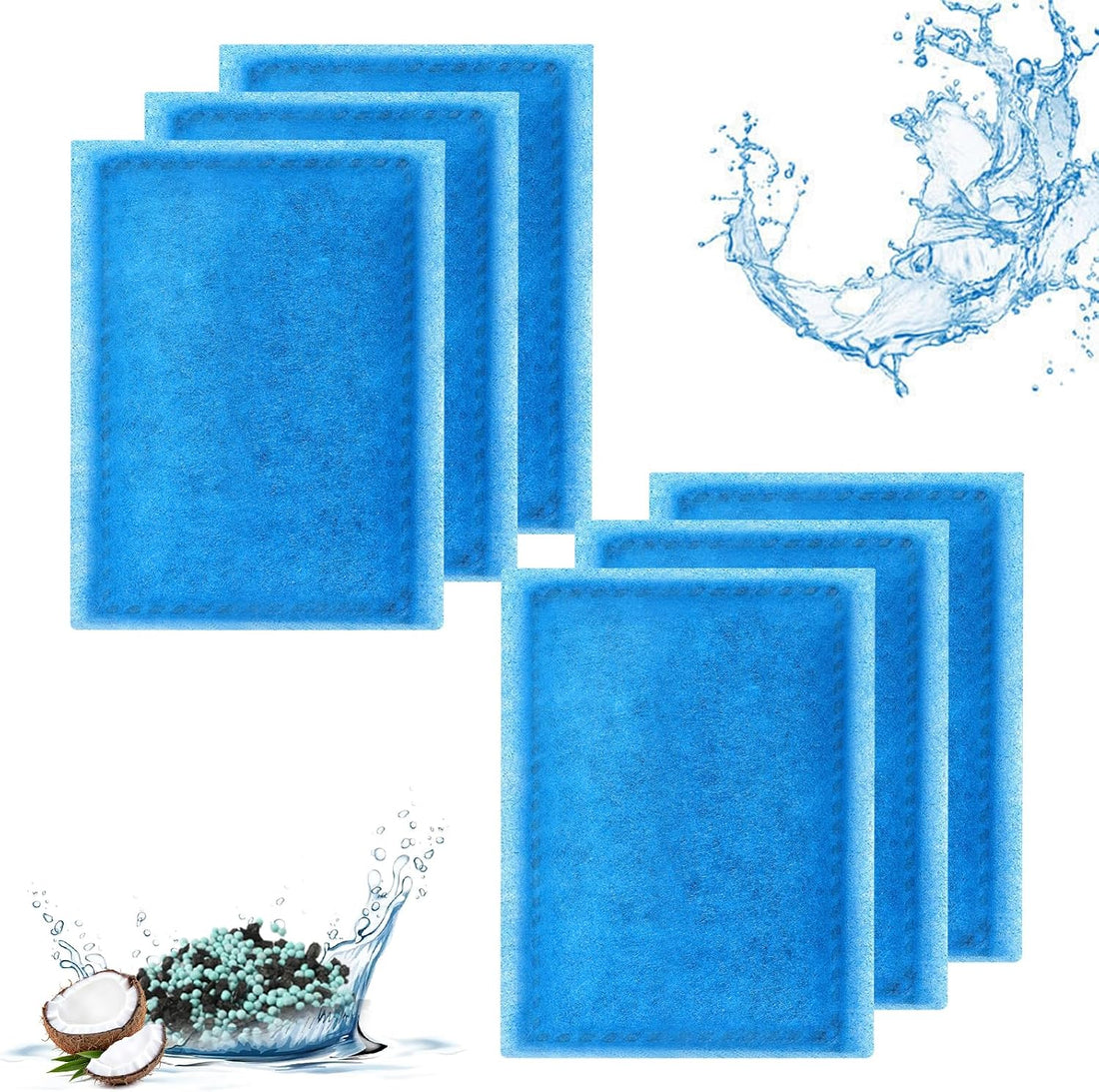 Aquarium Filter Replacement Cartridge - 10 Pack Rite Size C Cartridges
