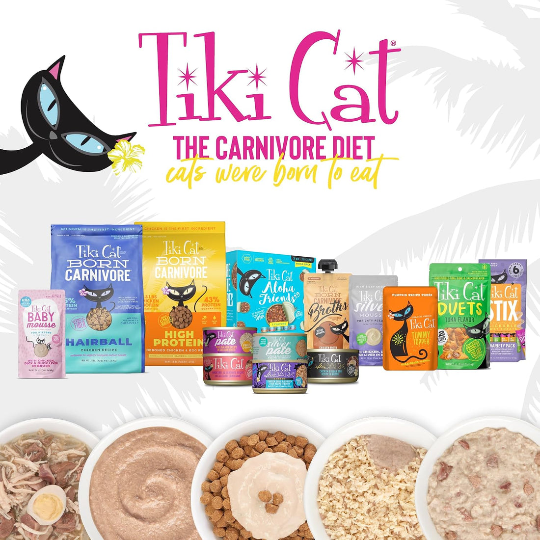 Tiki Cat Silver Paté Wet Cat Food, Chicken, Salmon & Liver, 2.4oz