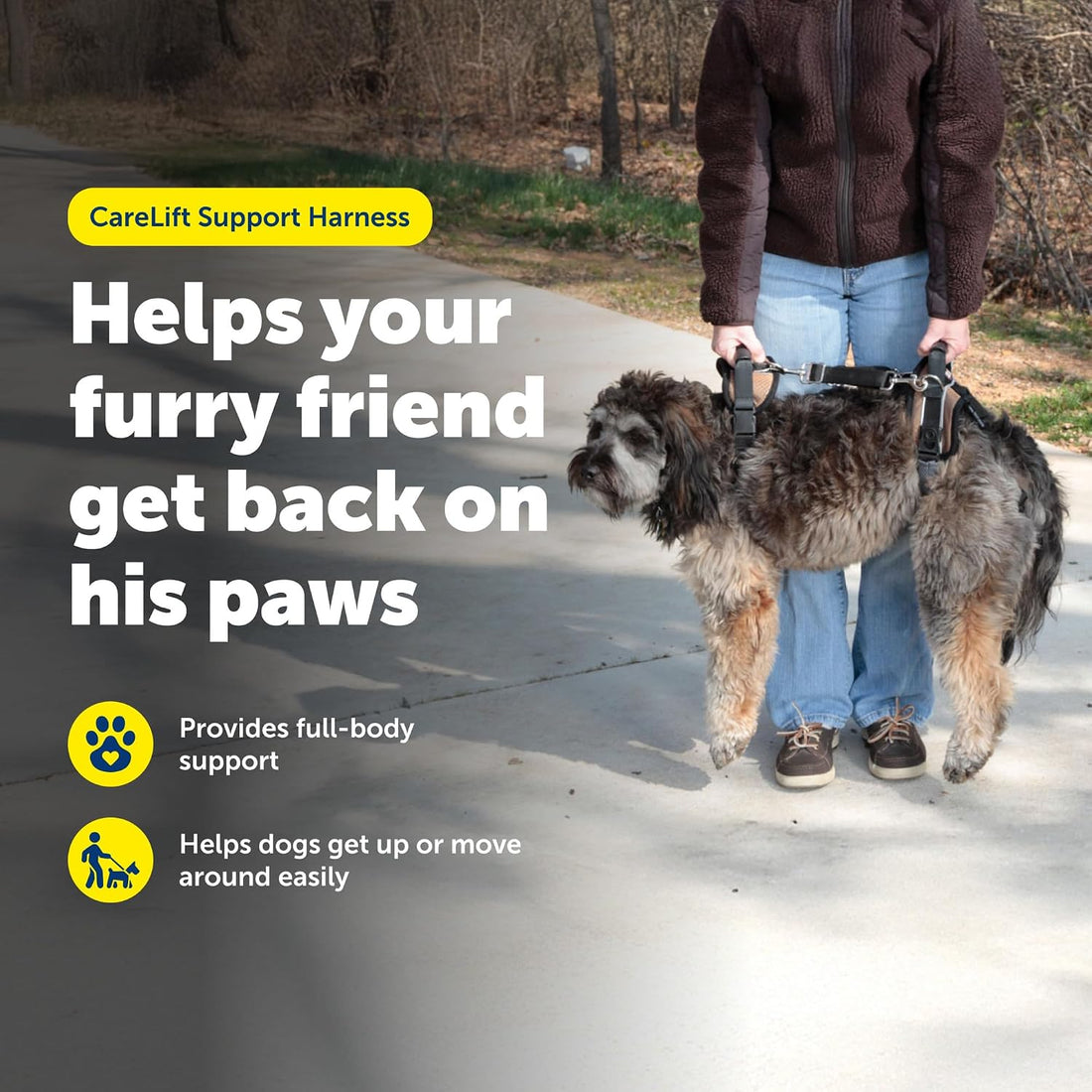 PetSafe CareLift Dog Lift Harness, Full Body