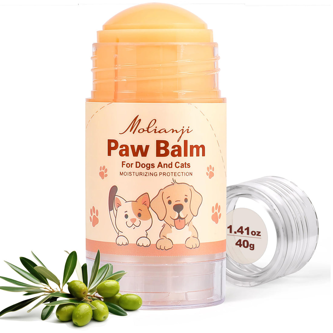 Dog Paw Balm & Nose Balm Stick for Dogs and Cats 1.41oz