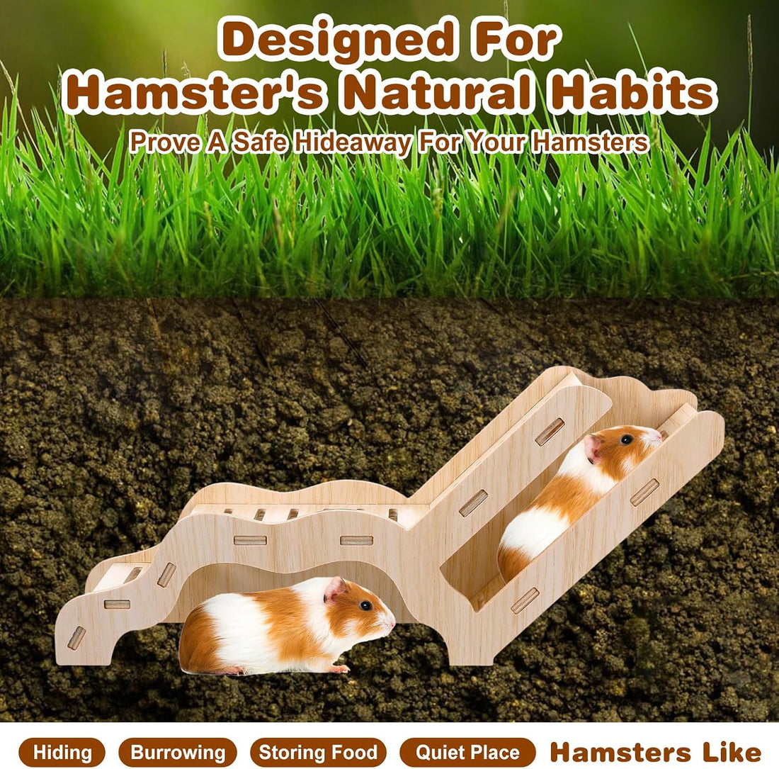 Versatile Hamster Hideout and Exploration Tunnel