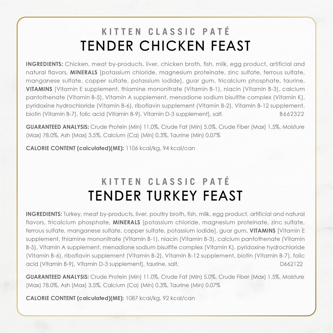 Purina Fancy Feast Tender Ocean Whitefish, Turkey