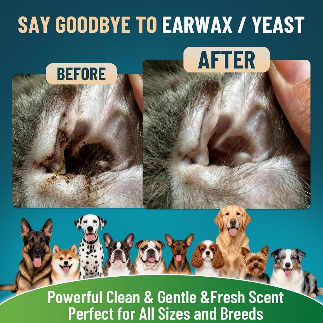VICSOM Dog Ear Infection Treatment Drops