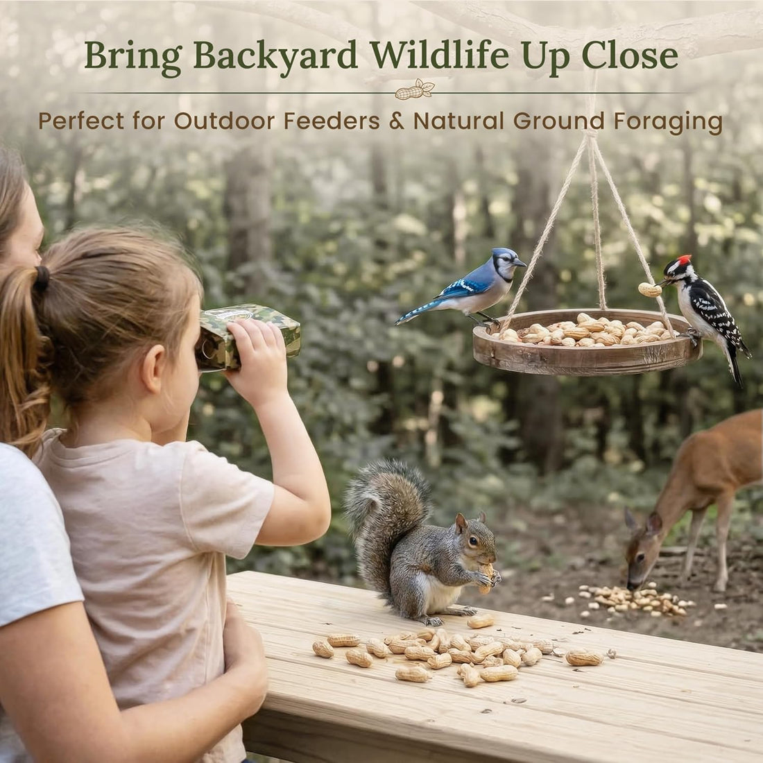 Forest Haven Premium Raw Peanuts for Squirrels