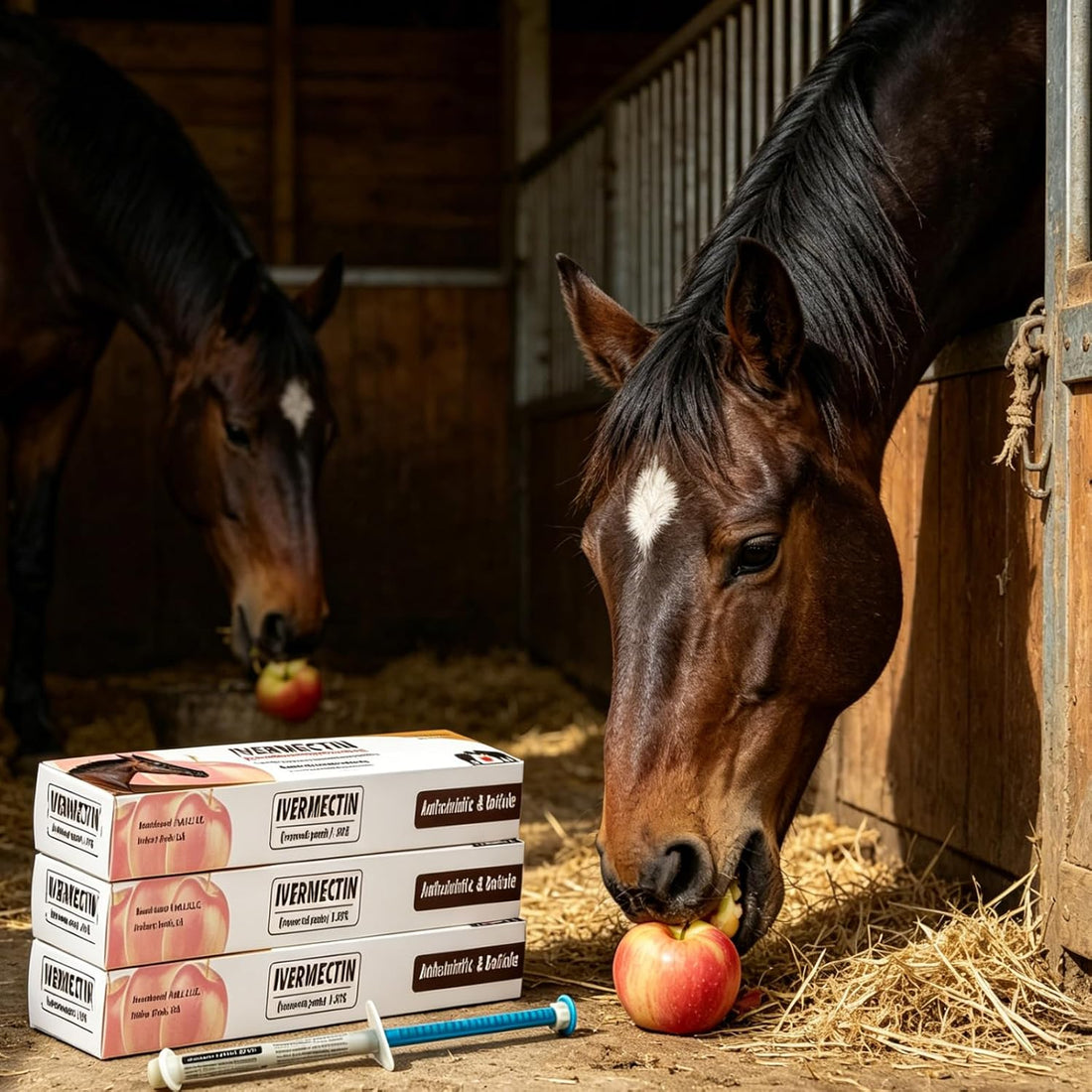 Paste for Horse 1.87% – 6.08g Tube Apple Flavored for Horses Only