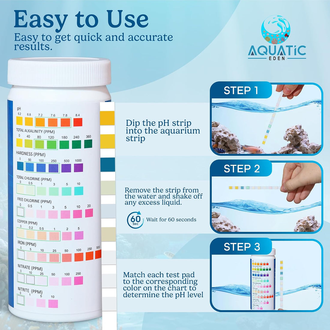 9-in-1 Aquarium Water Test Kit
