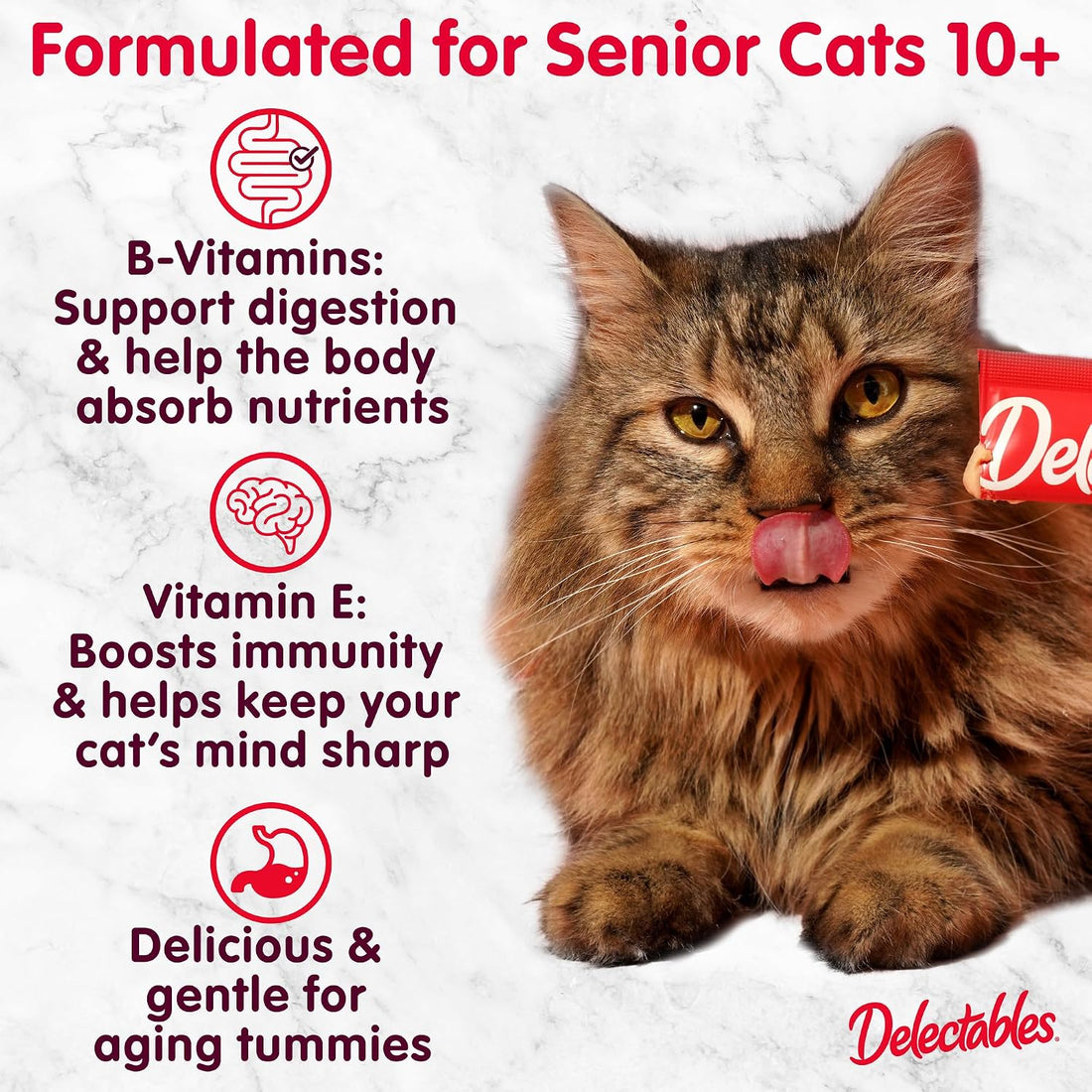 Delectables Squeeze Up Senior 10+ Variety Pack