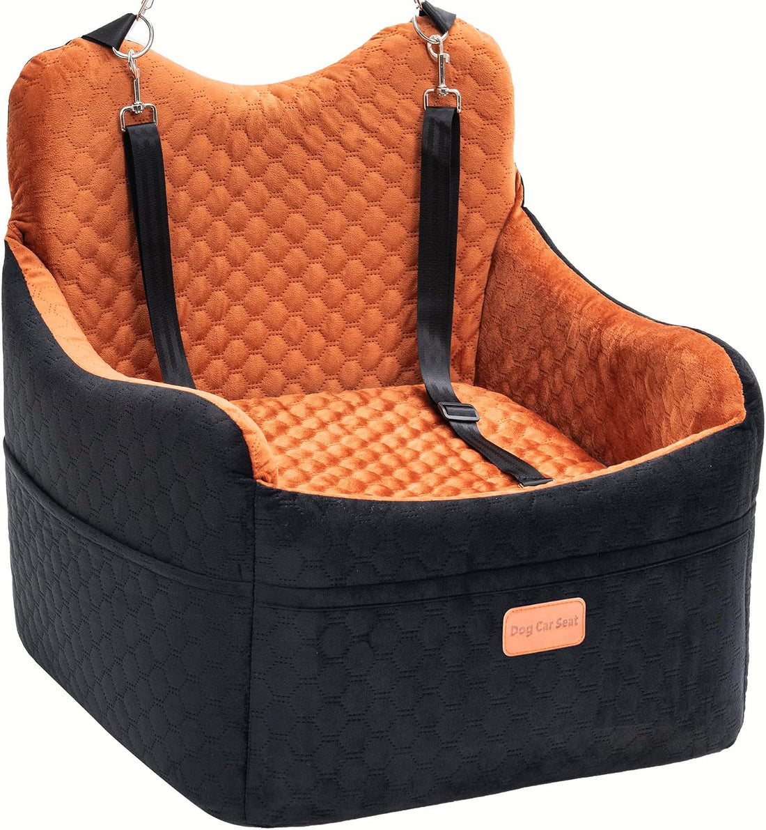 Dog Car Seat for Small Dogs, Elevated Pet Booster Seat