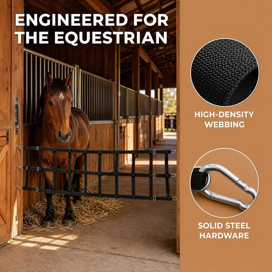 2‑Pack Horse Stall Safety Guard Panels