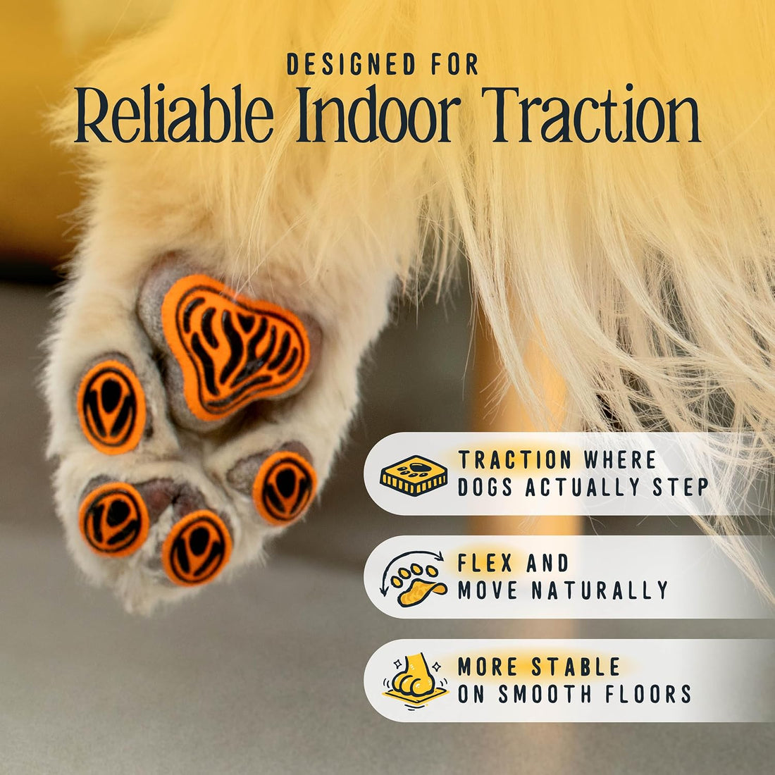 DOK TigerToes Premium Paw Grips for Senior Dogs