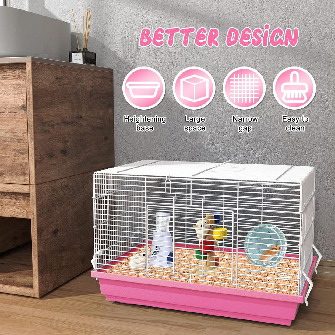 Hamster cage for Hamsters, Gerbils, mice, Rats