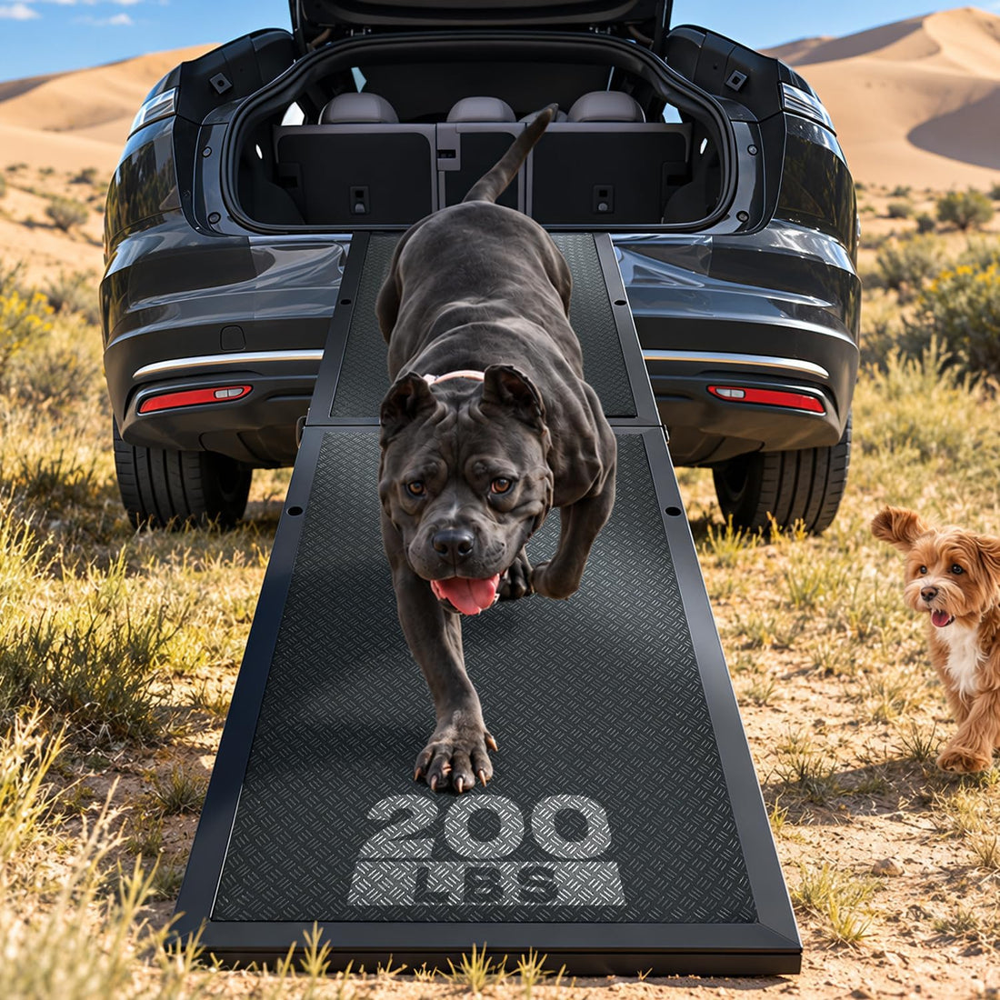 Dog Ramp for Car, Pawlify 71" x 17.3" Dog Ramps for Large Dogs