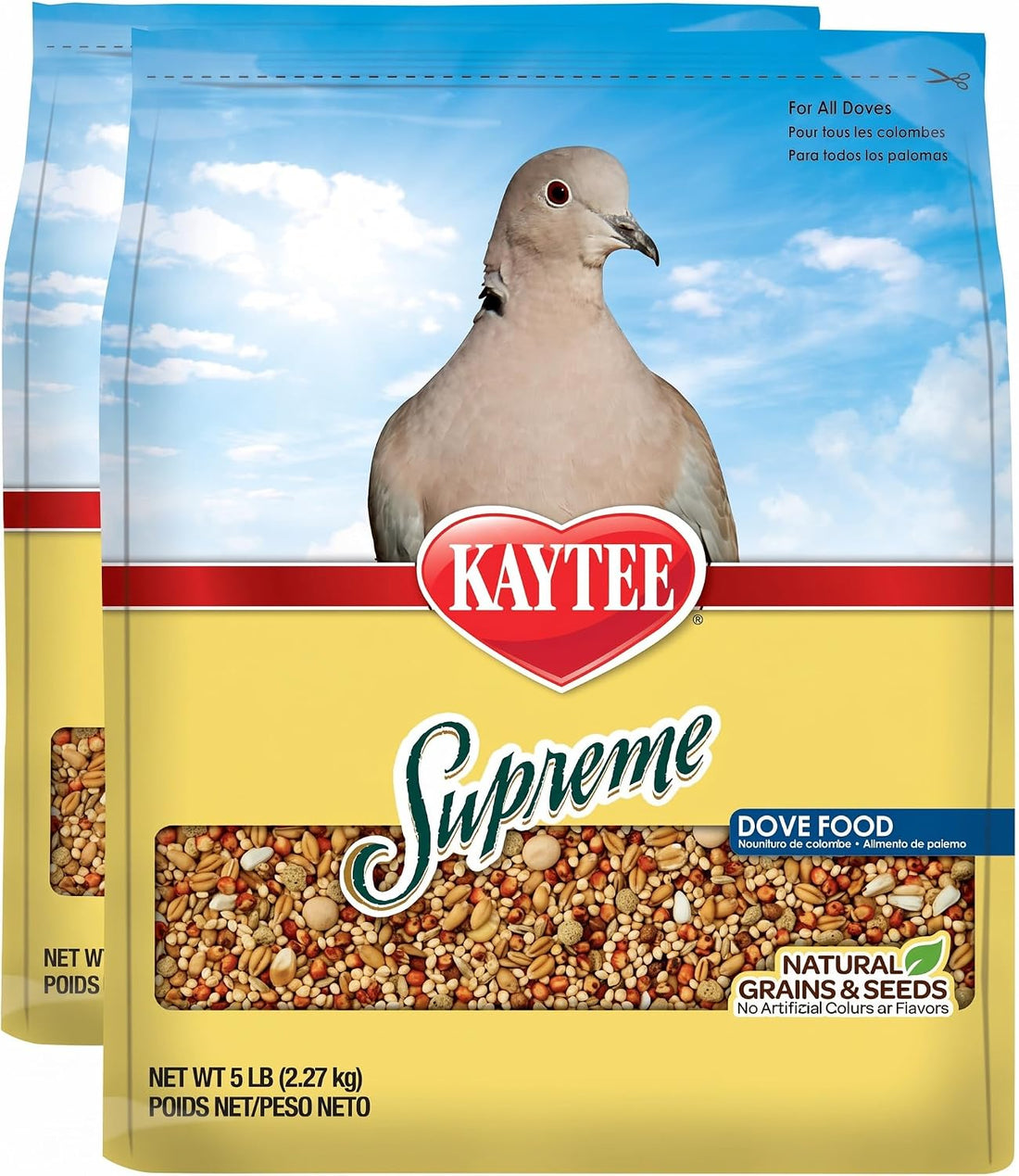 Kaytee Supreme Dove Food, Dove Bird Seed, 5 Pounds