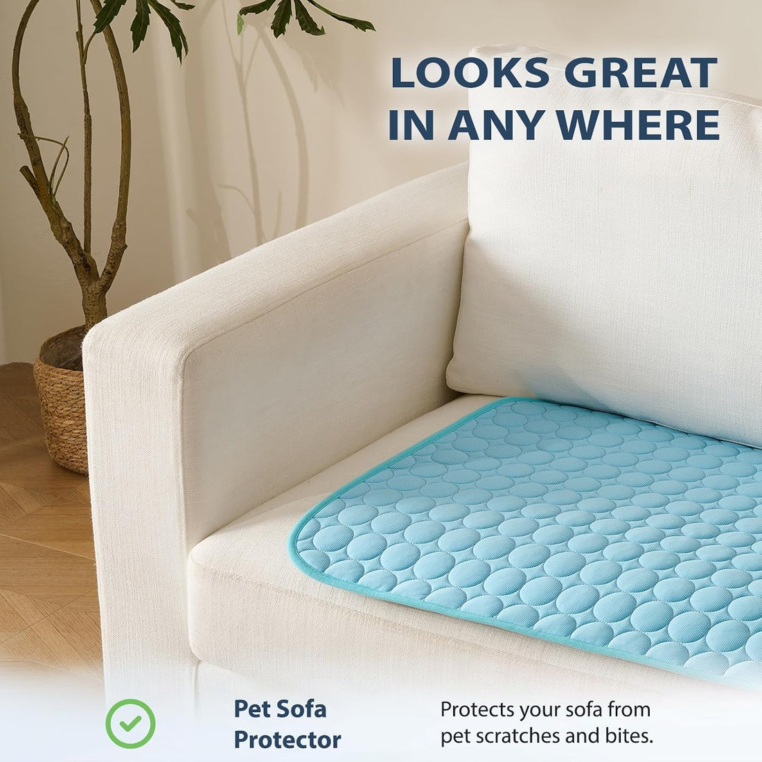 MICROCOSMOS Summer Cooling Mat & Sleeping Pad- Water Absorption Top