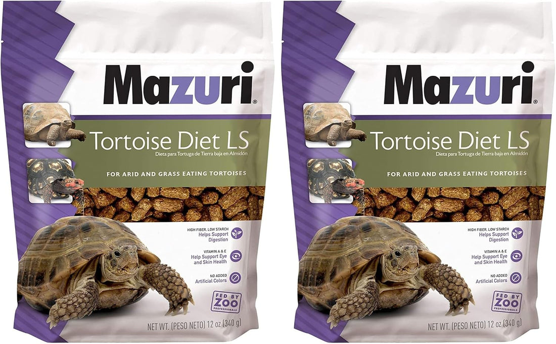 Mazuri Low Starch Tortoise Diet, for African Spurred/Sulcata, Desert