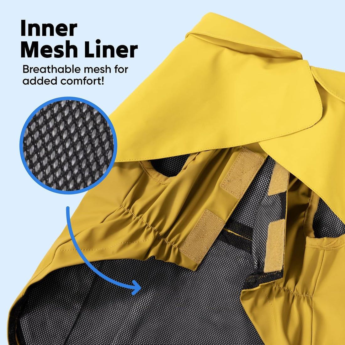 LOWRIDER Dog Raincoat- Adjustable Waterproof, Windproof