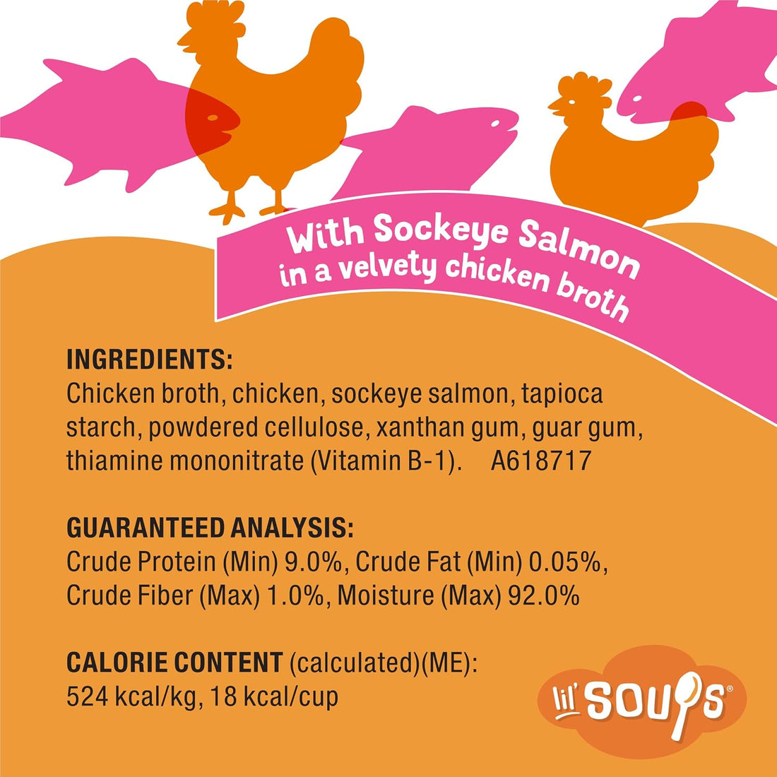 Friskies Purina Grain Free Lickable Cat Food Toppers Lil’ Soups
