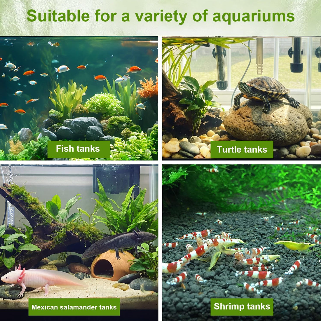 9 in 1 Aquarium Test Strips, Fish Tank Water Test Kit