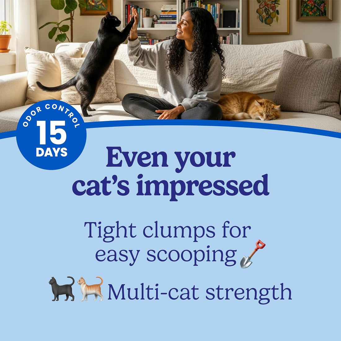 Fresh Step Advanced Extreme Clump Multi Cat Clumping Litter, 18.5 lb.