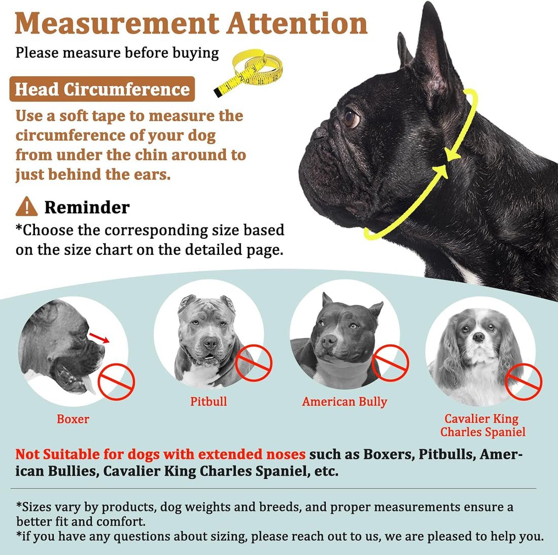 Mayerzon English Bulldog Muzzle
