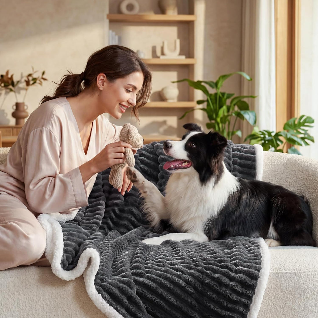 ChiXnuggle Waterproof Dog Blanket for Large Dogs