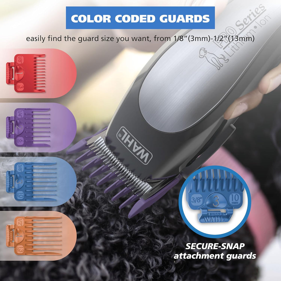 Wahl USA Lithium Ion Pro Series Cordless Animal Clippers