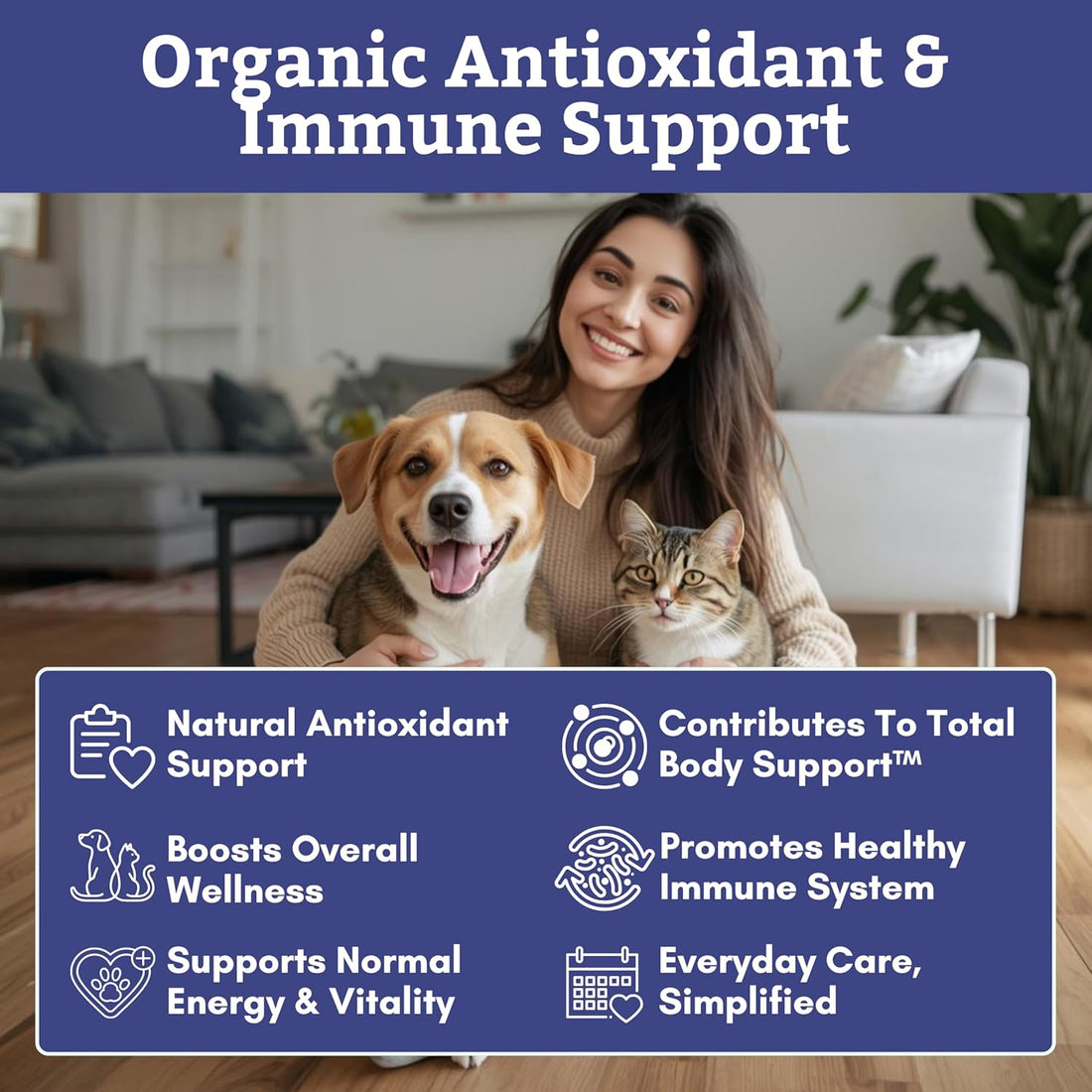 Wholistic Pet Organics Spirulina Powder for Dogs and Cats