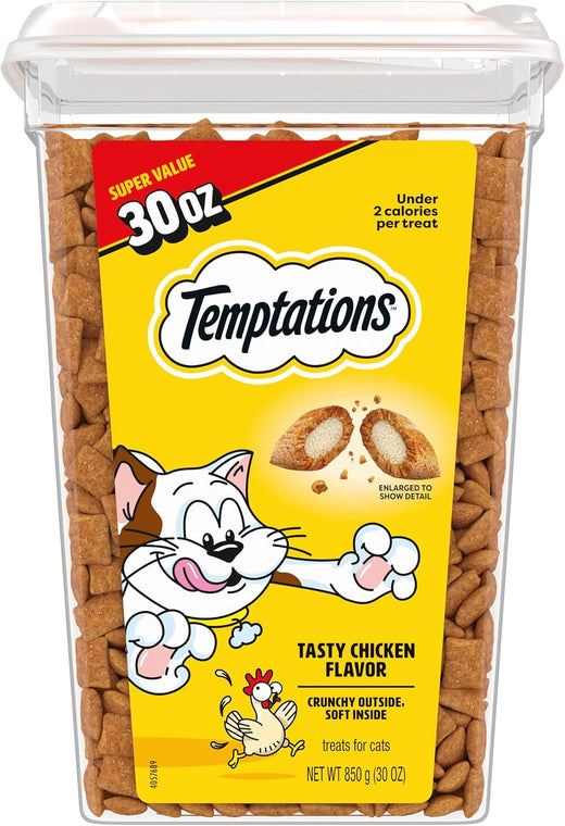 Temptations Crunchy and Soft Cat Treats