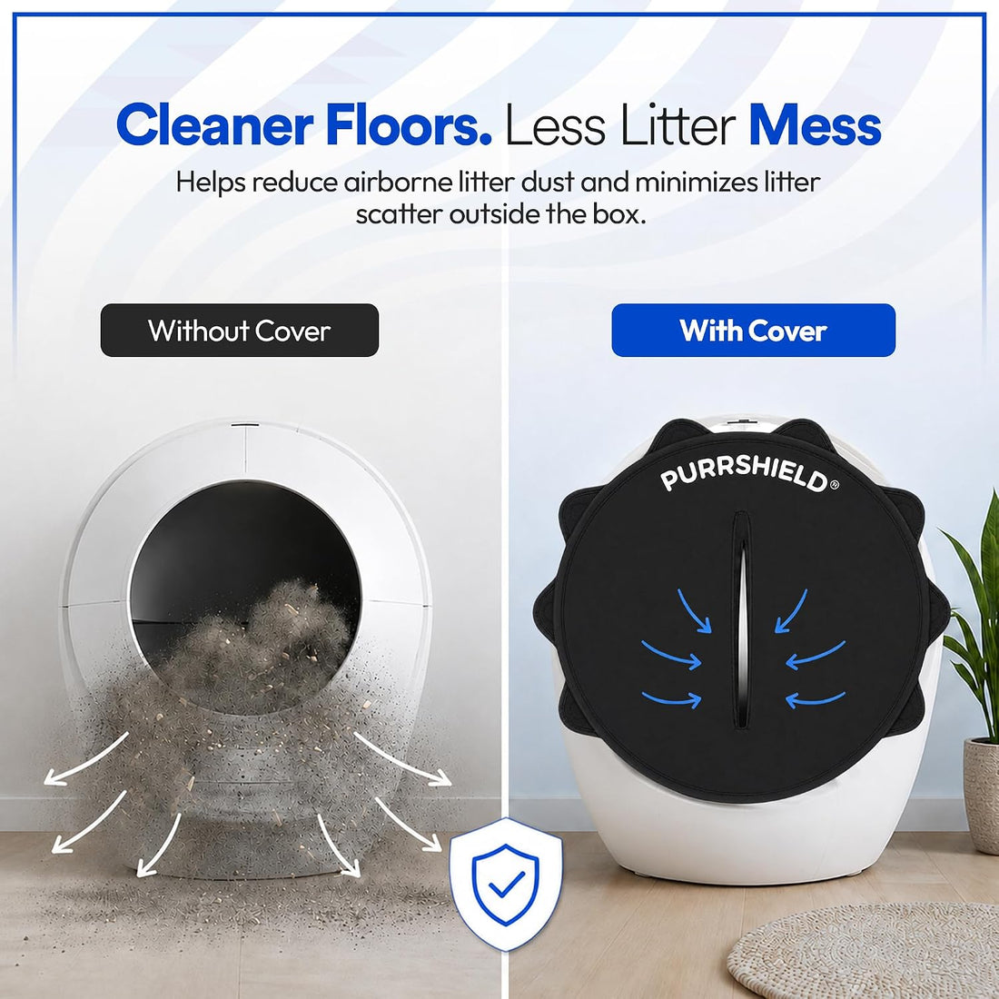 Cover for Universal Self-Cleaning Cat Litter Box