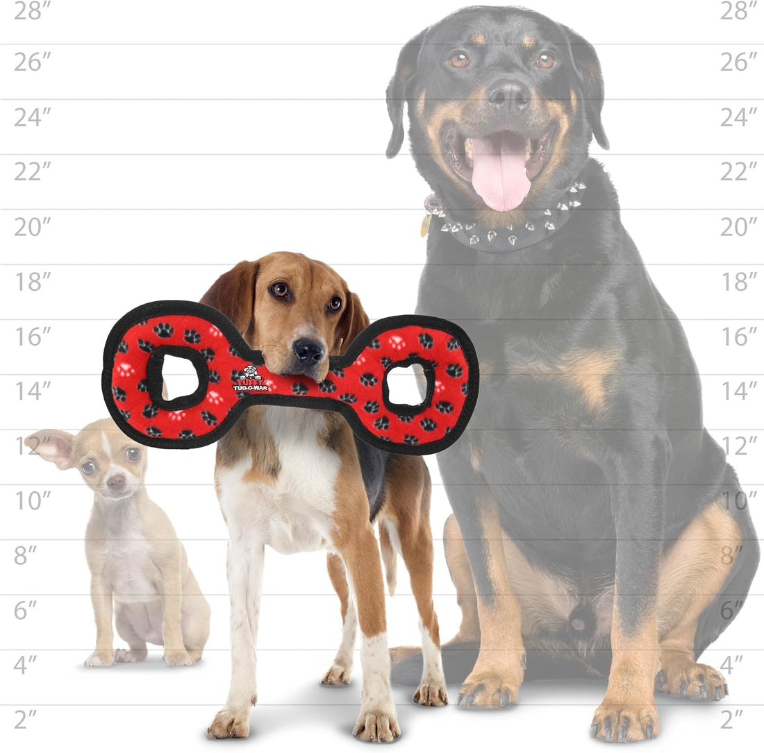 TUFFY® Medium TugOWar Ultra Durable Plush Dog Toy