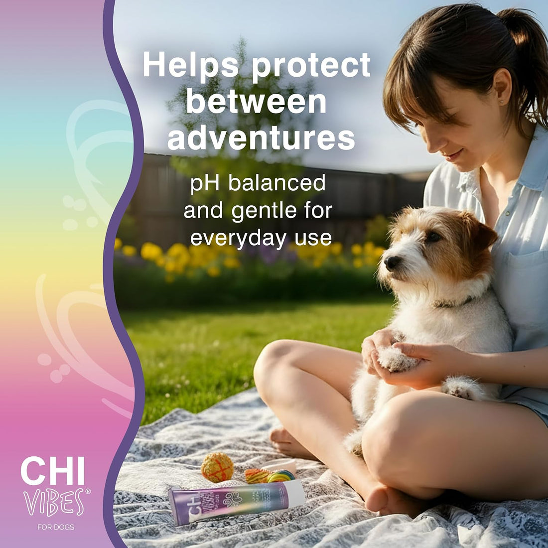 CHI Vibes for Dogs Nose and Paw Protecting Balm, 3 Oz
