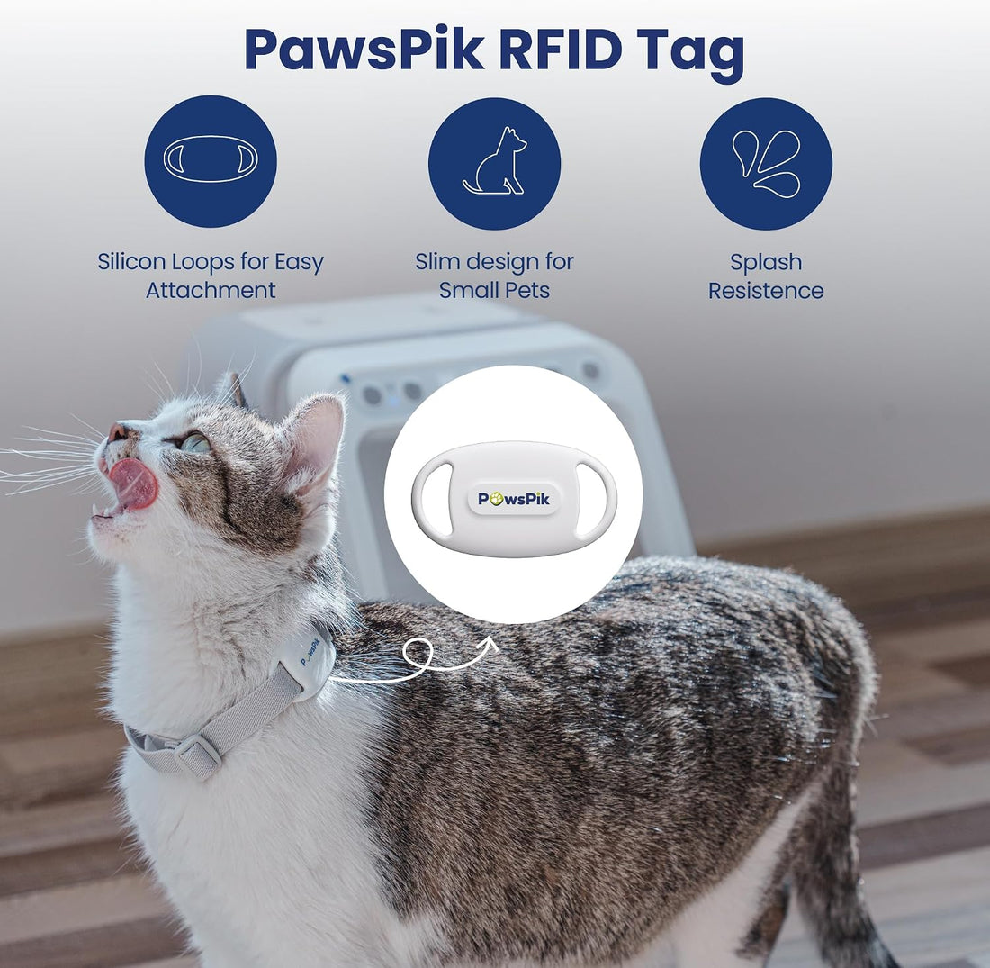 PAWSPIK RFID Microchip Tag for PawsPik Automatic Microchip RFID Cat