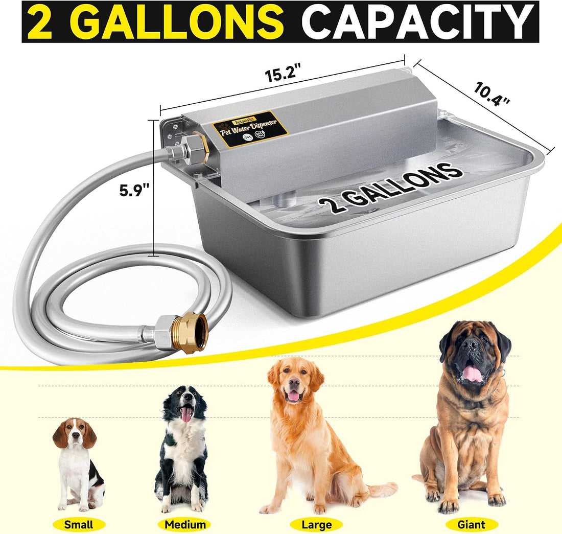 PETSOLON Automatic Water Dispenser for Dogs